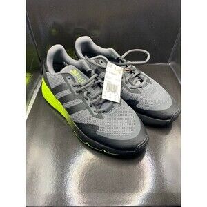 Adidas men’s US 10.5 ZX 1K boost shoes grey/black/solar yellow
